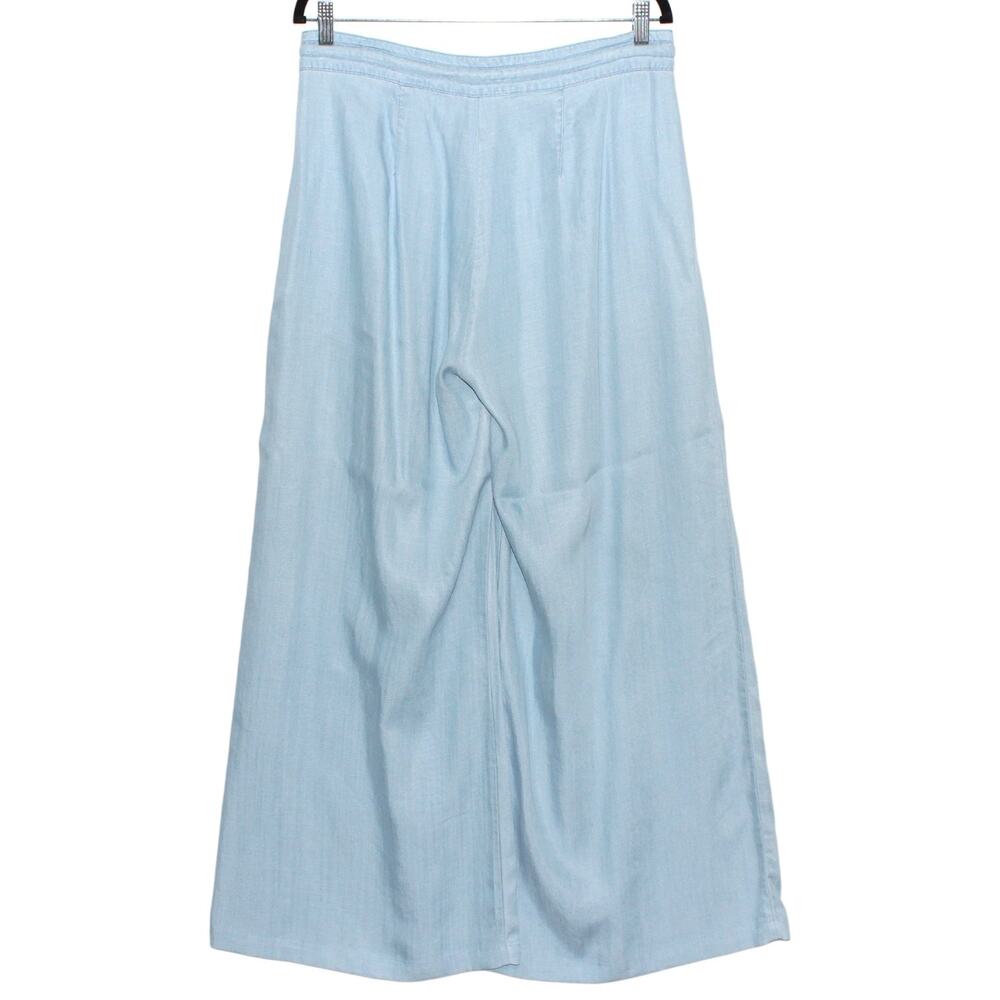 Guess Wide Leg Pant Light Blue Size Large - Picture 4 of 7
